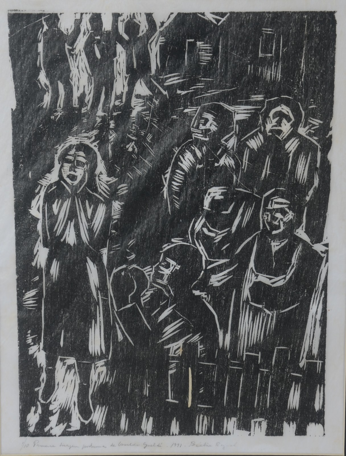 Oswaldo Goeldi (1895-1961), Humilhados e Ofendidos - foto 1 de 4