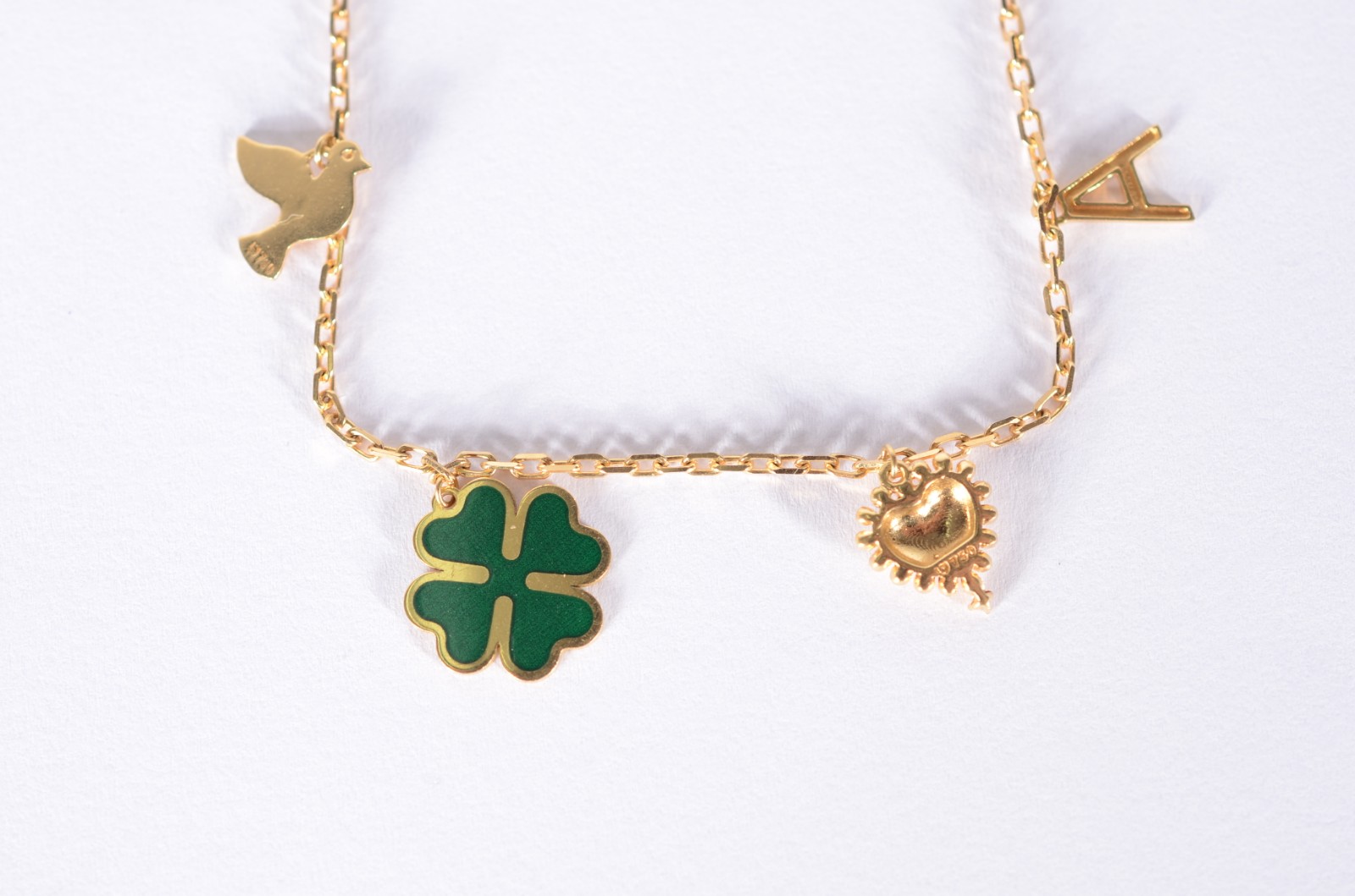 Pulseira de ouro 18 k., contraste 750 mls. (Por motivos de segurança... - foto 1 de 5