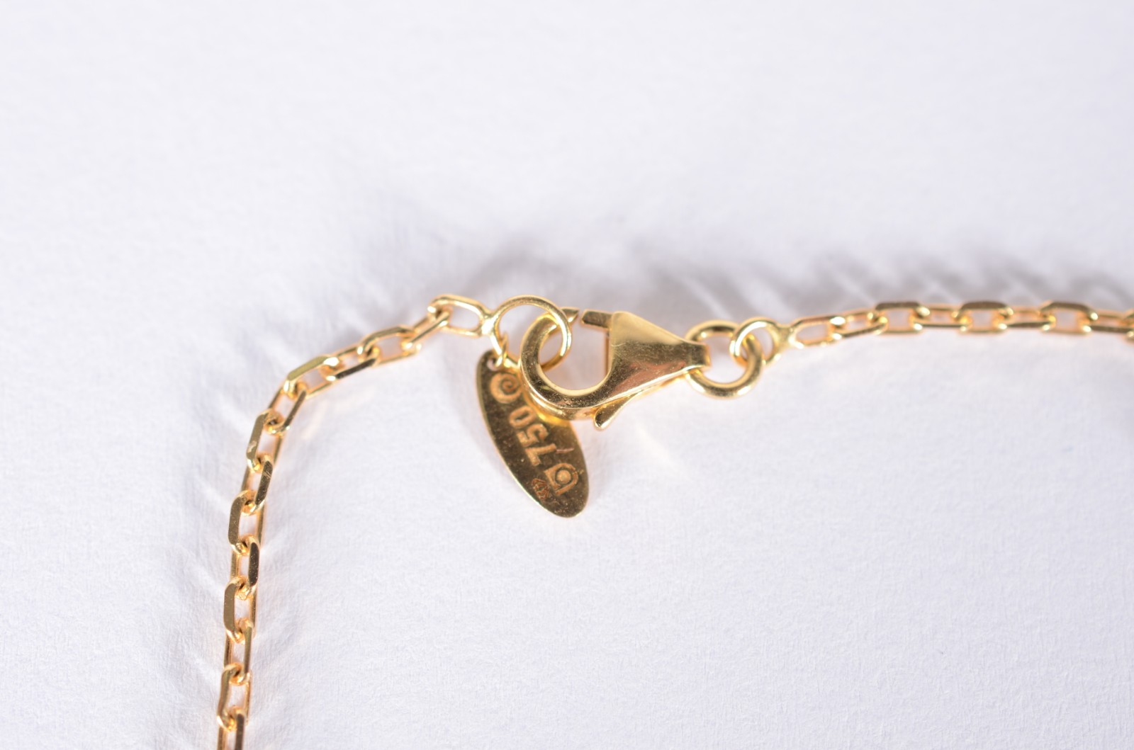 Pulseira de ouro 18 k., contraste 750 mls. (Por motivos de segurança... - foto 4 de 5