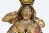 NOSSA SENHORA DA CONCEIÇÃO - Antiga imagem de m... - NOSSA SENHORA DA CONCEIÇÃO - Antiga imagem de madeira policromada

