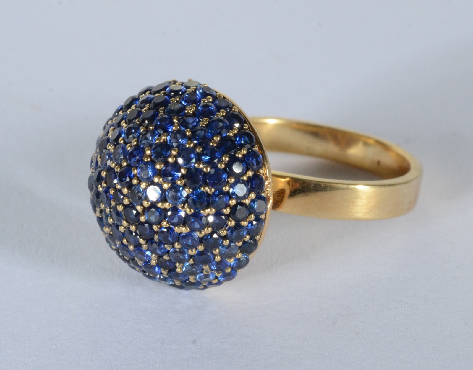 Anel de ouro 18 k., contraste 750 mls, aro 12. (Por motivos de... - foto 2 de 6
