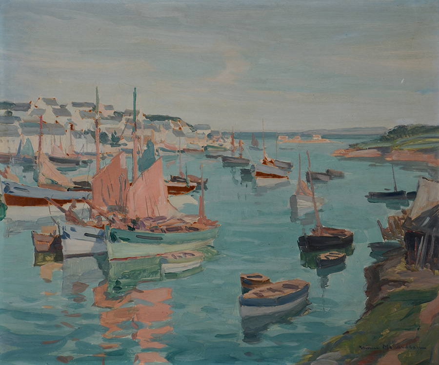 MAURICE MENARDEAU (France, 1897-1977) - Marinha - osm - 47 x 56 - foto 2 de 4