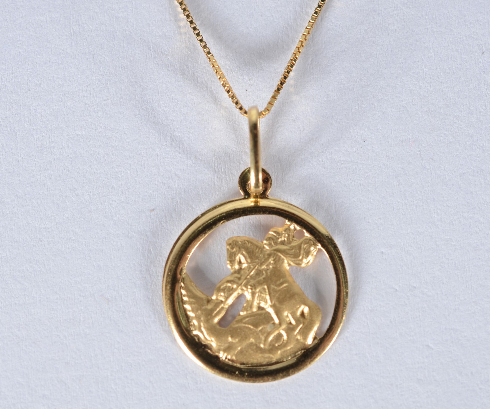 Colar de ouro 18 k., contraste 750 mls. (Por motivos de segurança a... - foto 3 de 7