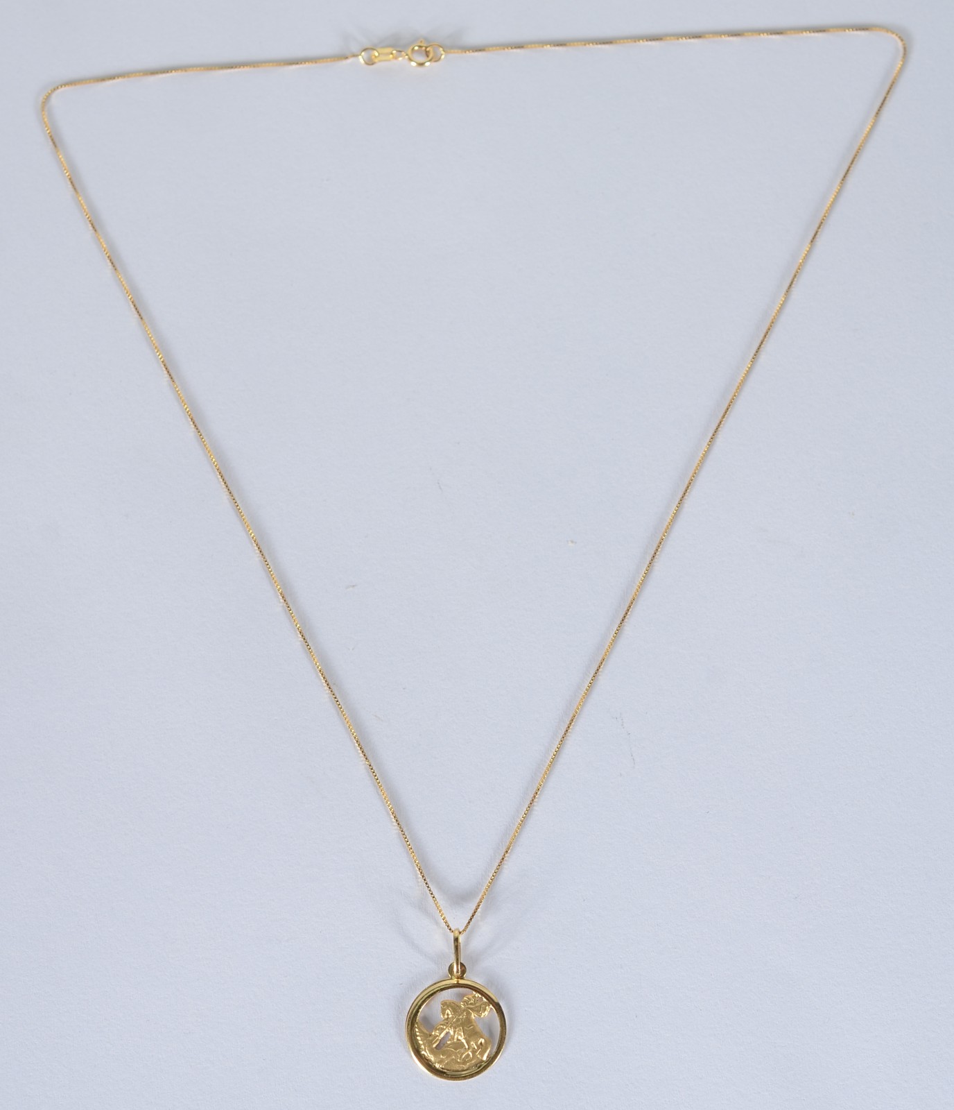 Colar de ouro 18 k., contraste 750 mls. (Por motivos de segurança a... - foto 2 de 7