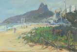 Thiago Castro (1984), Ipanema - Óleo sobre eucatex.