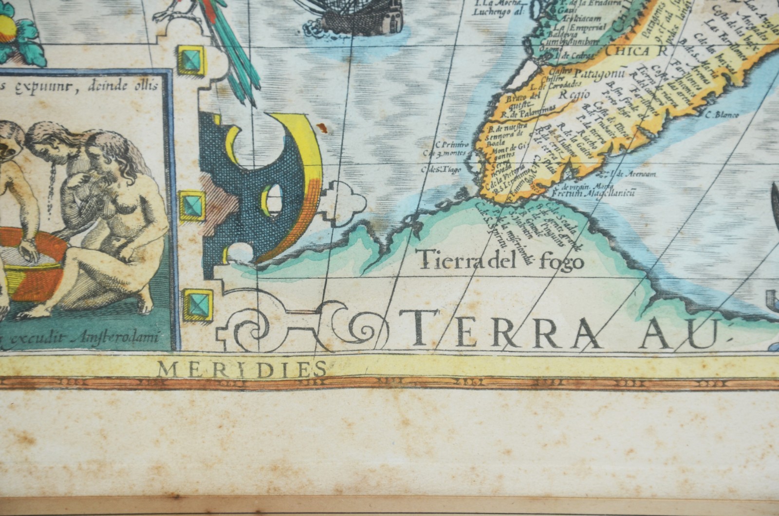 Antigo mapa da America. - foto 3 de 7