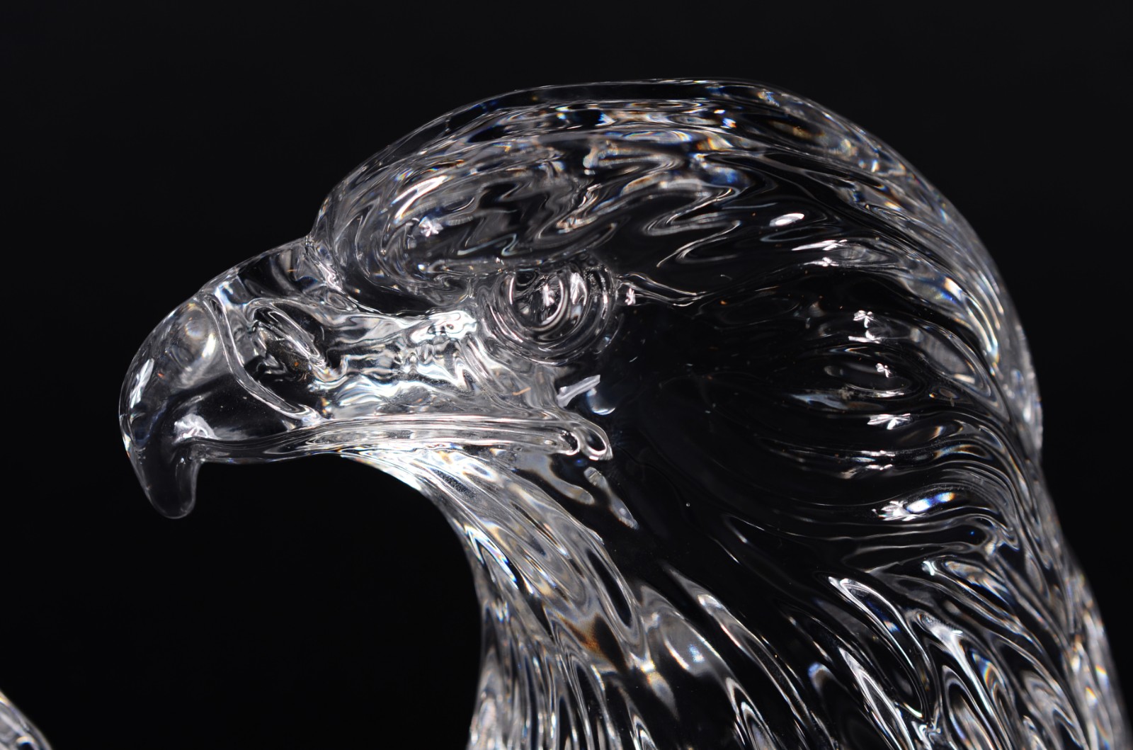 Duas esculturas de cristal italiano "Da Vinci", representando figuras... - foto 2 de 11