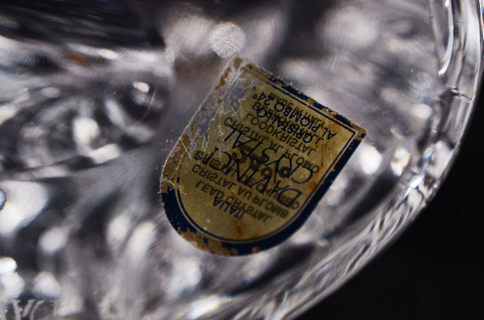 Duas esculturas de cristal italiano "Da Vinci", representando figuras... - foto 8 de 11