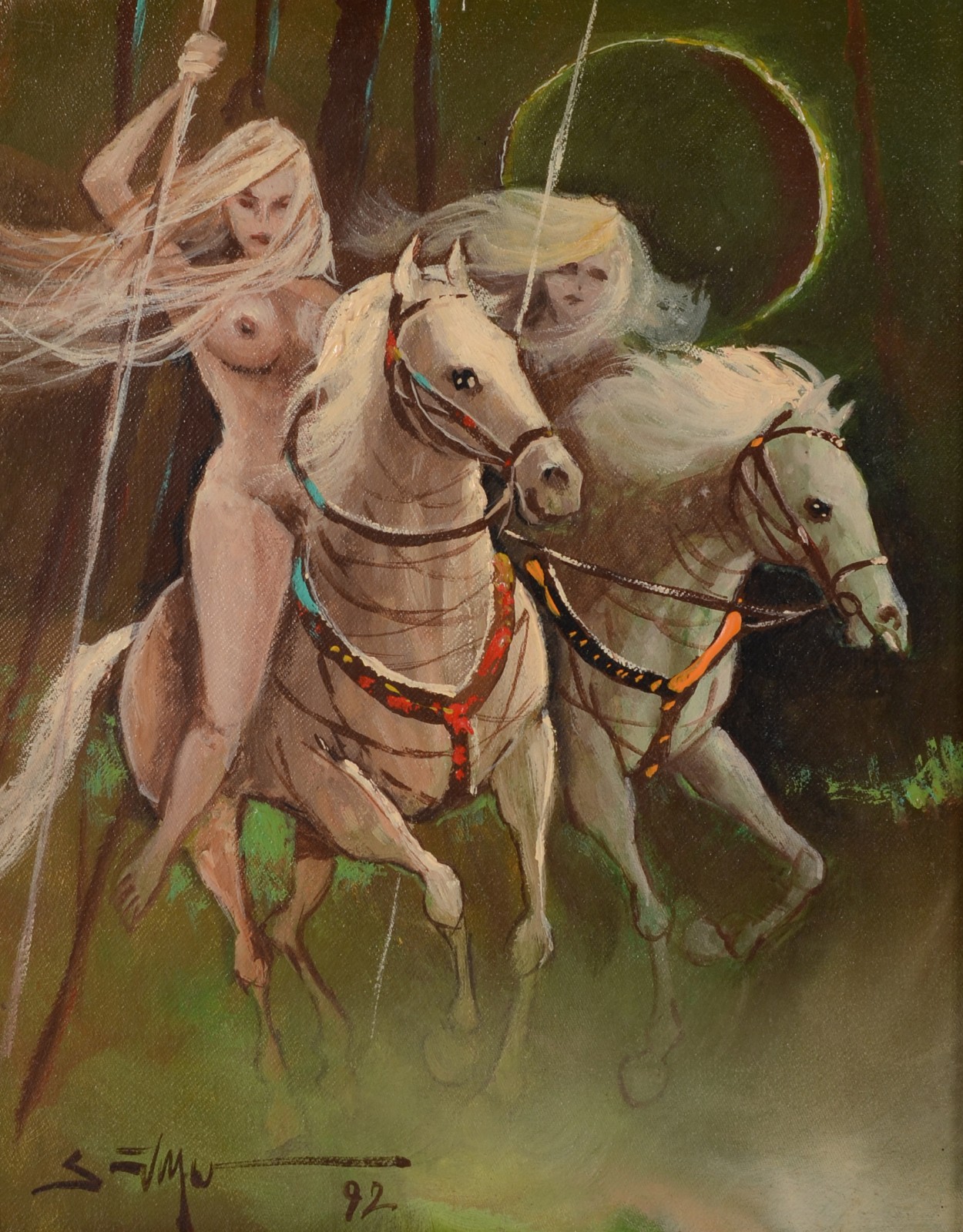 Satyro Marques (1935), Amazonas guerreiras - foto 1 de 5