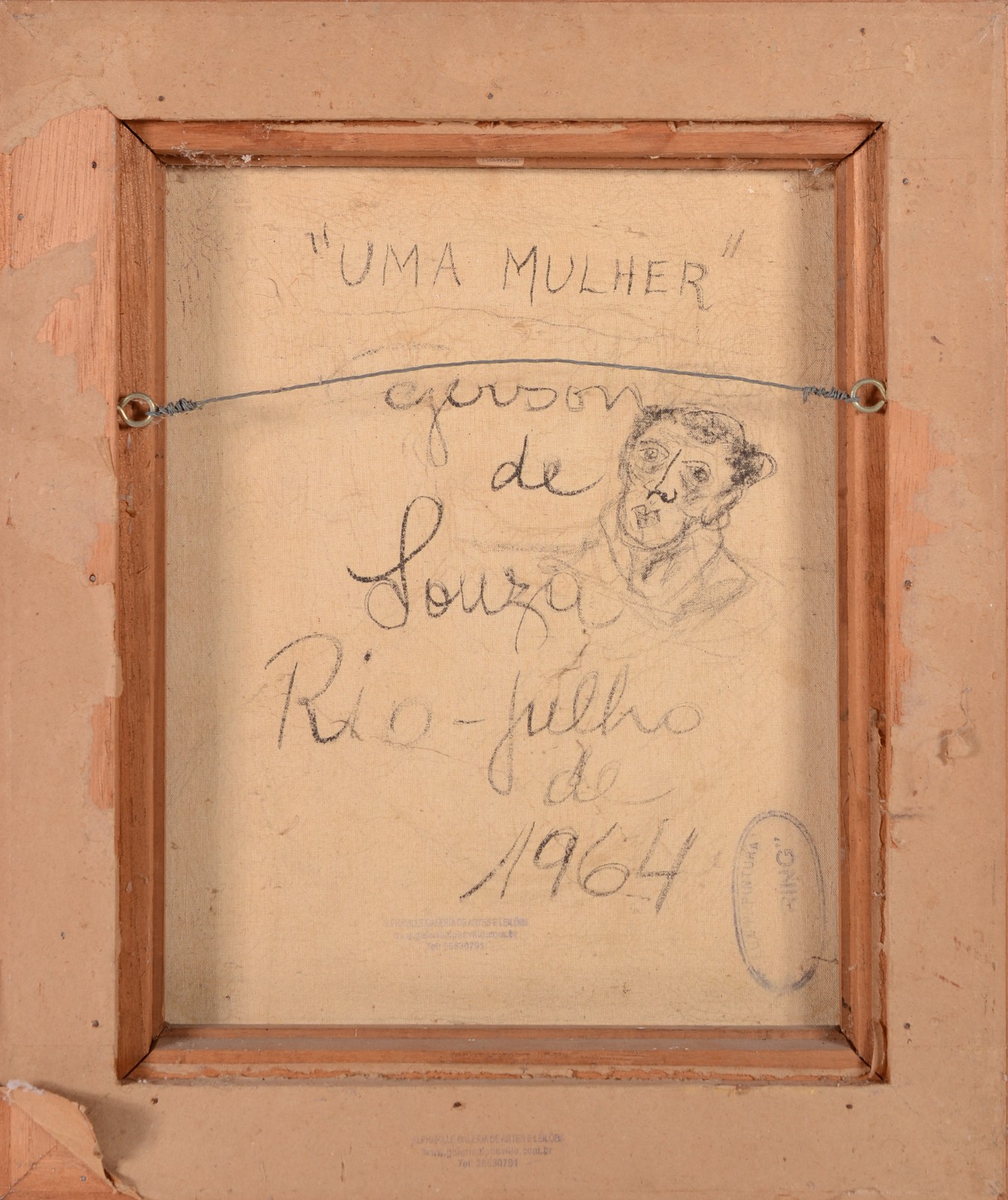 Gerson de Souza (1926-2008), Uma Mulher - foto 5 de 5