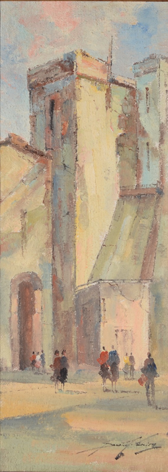 Sansão Pereira (1919-2014), Casario e igreja - foto 1 de 5