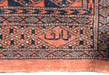 Tapete Pakistan (1101),  - Par de tapetes Pakistan, assinados. Um deles com cordão da borda um pouco desfiado.