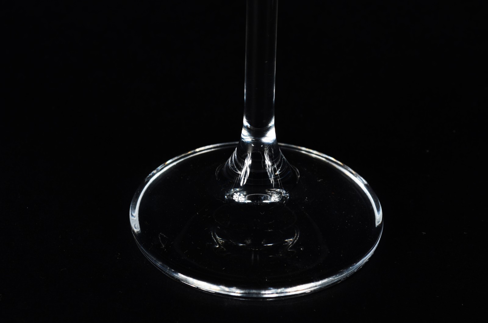 Seis flutes para champagne de cristal. - foto 3 de 4