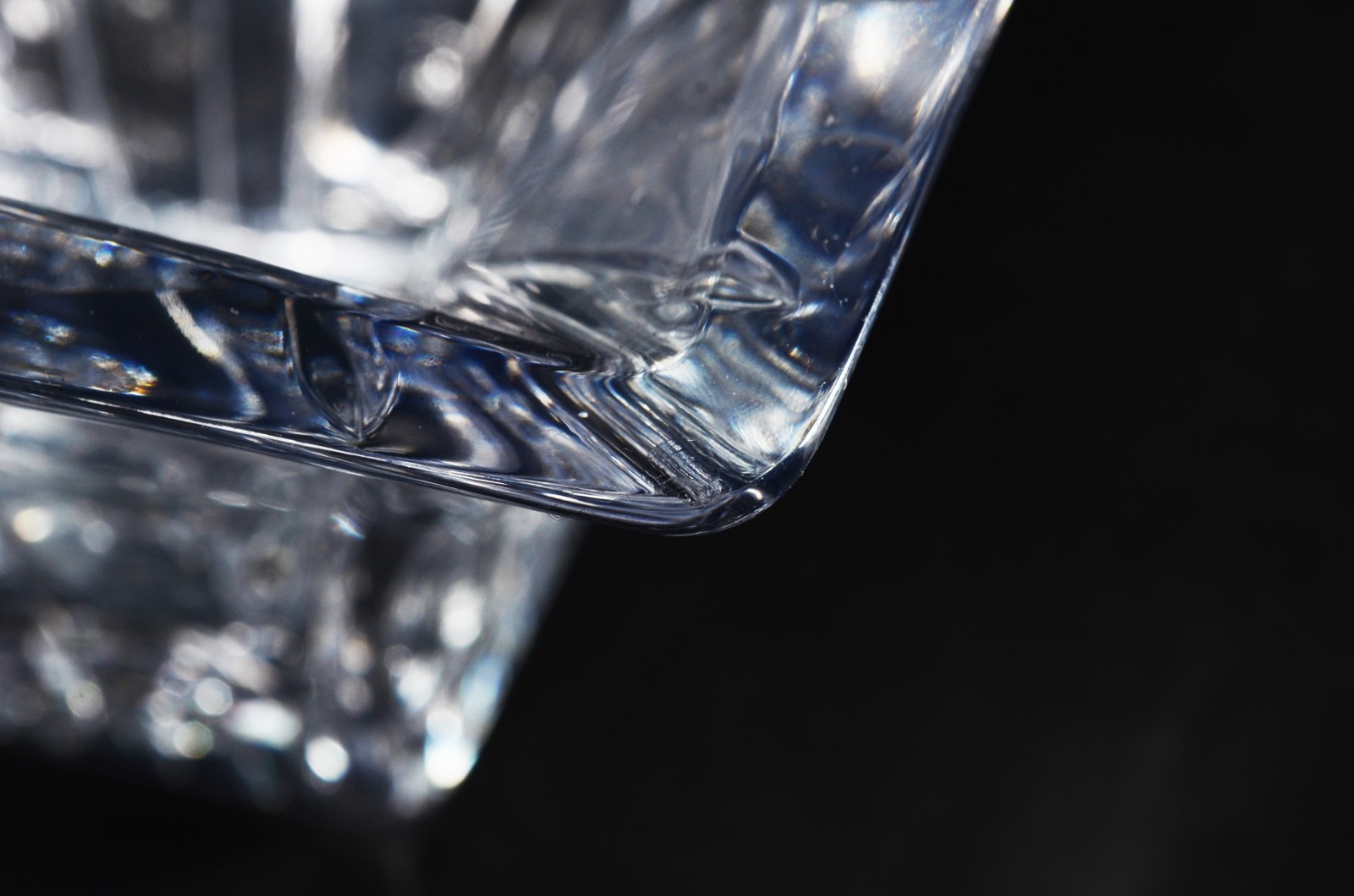 Duas fruteiras de cristal lapidado. - foto 4 de 11