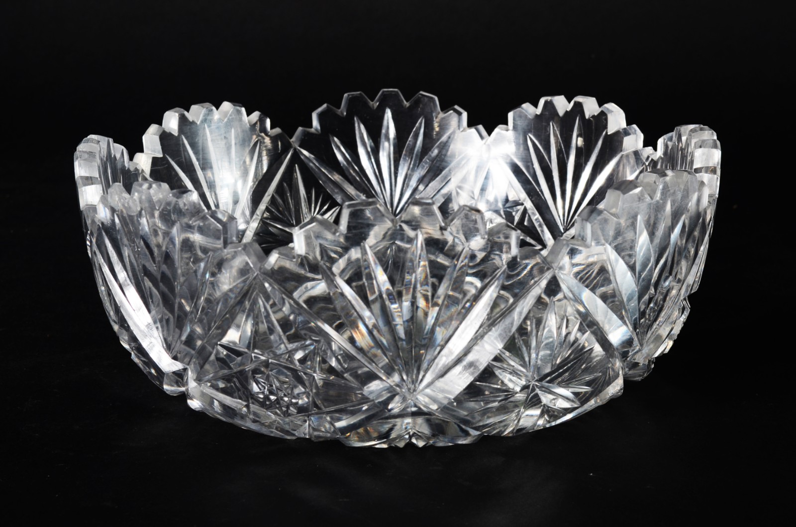 Duas fruteiras de cristal lapidado. - foto 6 de 11