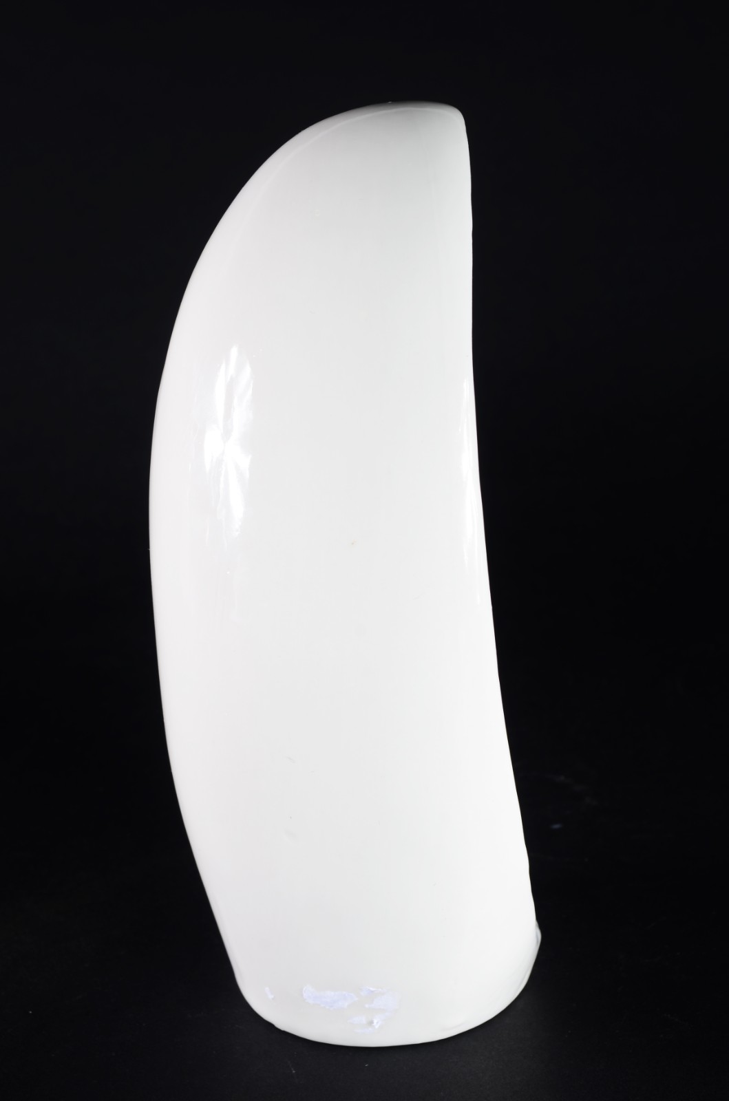 Estatueta/luminária de porcelana policromada representando anjo da... - foto 6 de 8