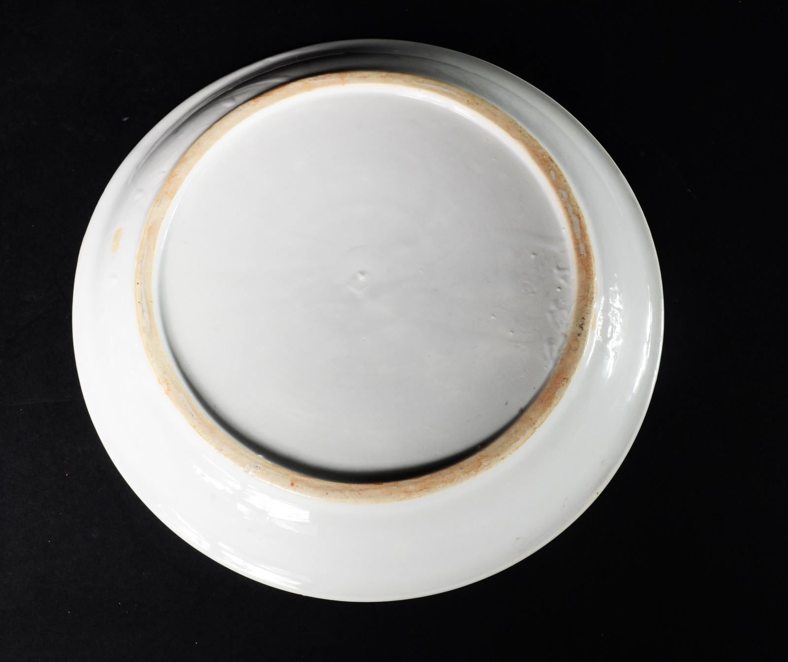 Cachepot com prato de porcelana oriental azul e branca (fio de cabelo... - foto 7 de 7