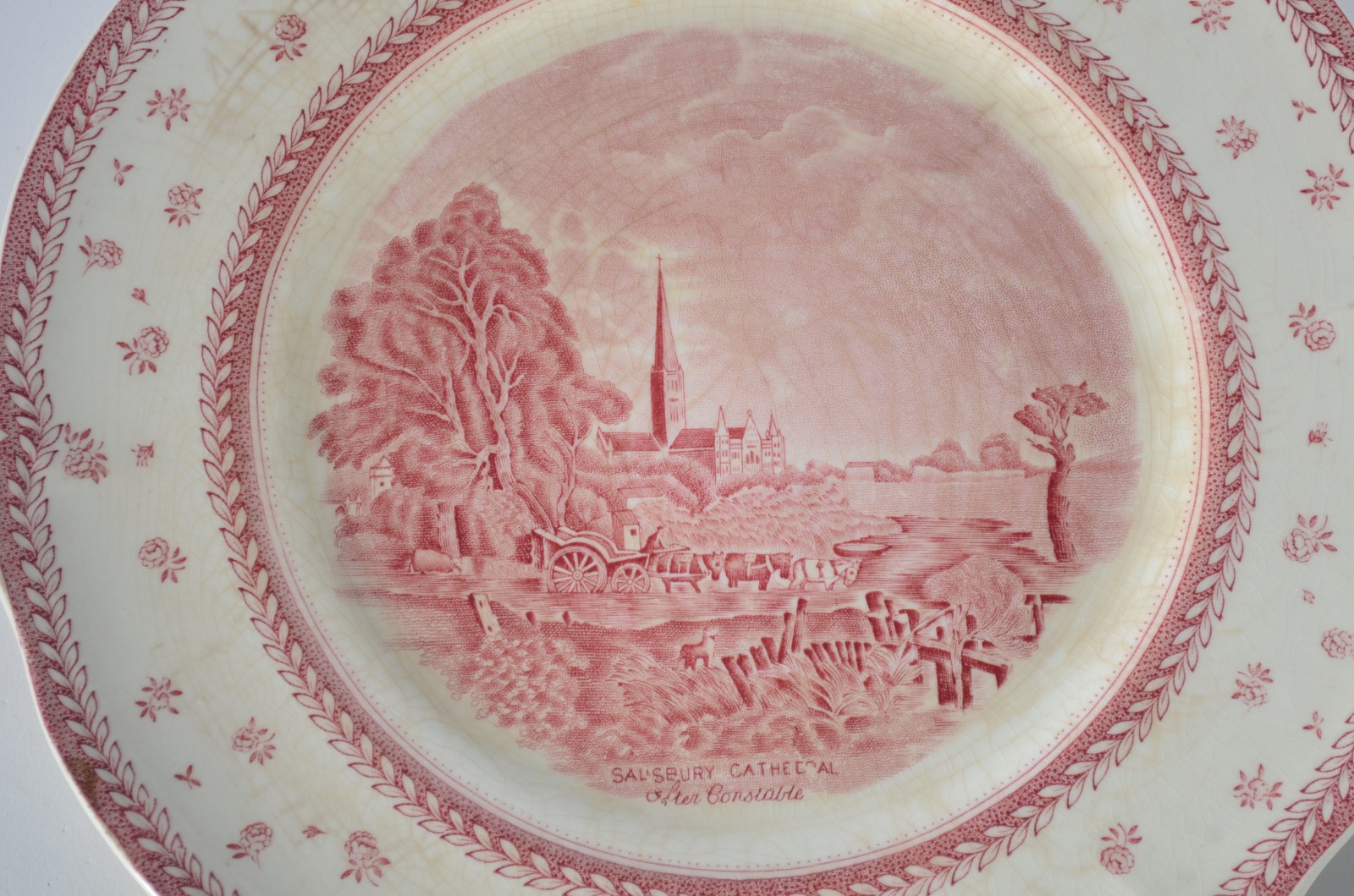 Nove peças diversas de porcelana, sendo duas xícaras lancheiras com... - foto 4 de 11