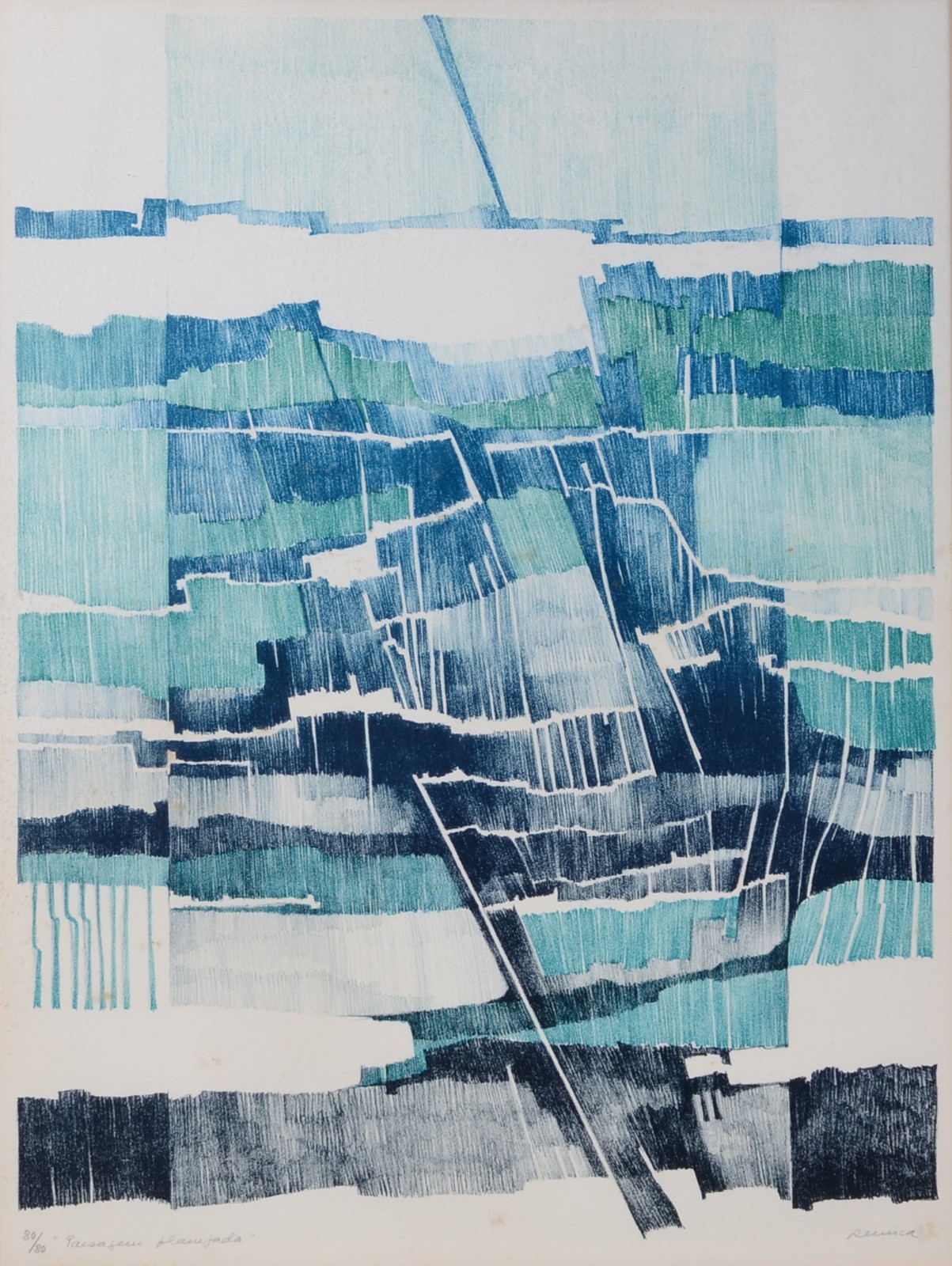 Renina Katz (1925-2025), Paisagem Planejada - foto 1 de 5