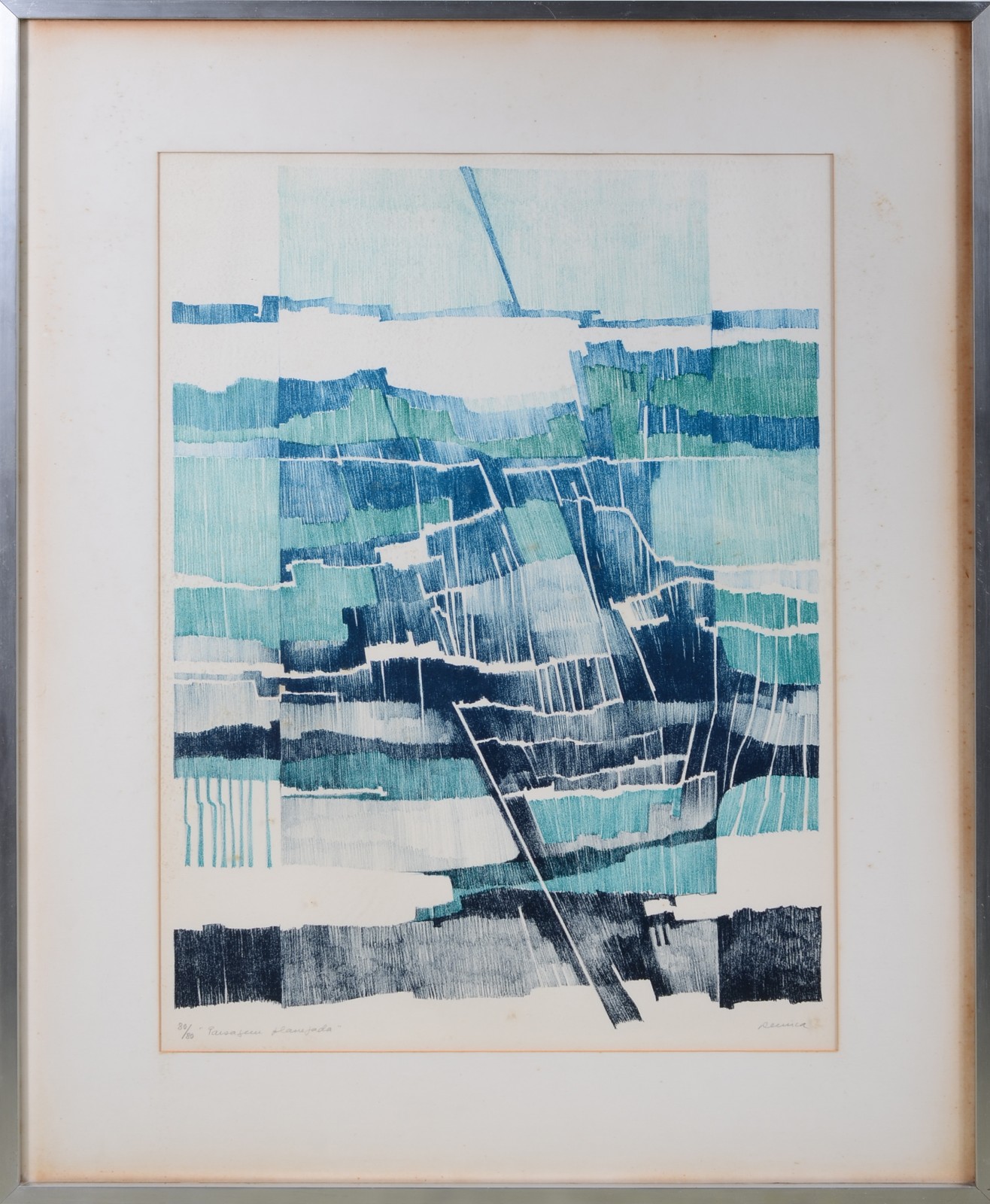 Renina Katz (1925-2025), Paisagem Planejada - foto 2 de 5