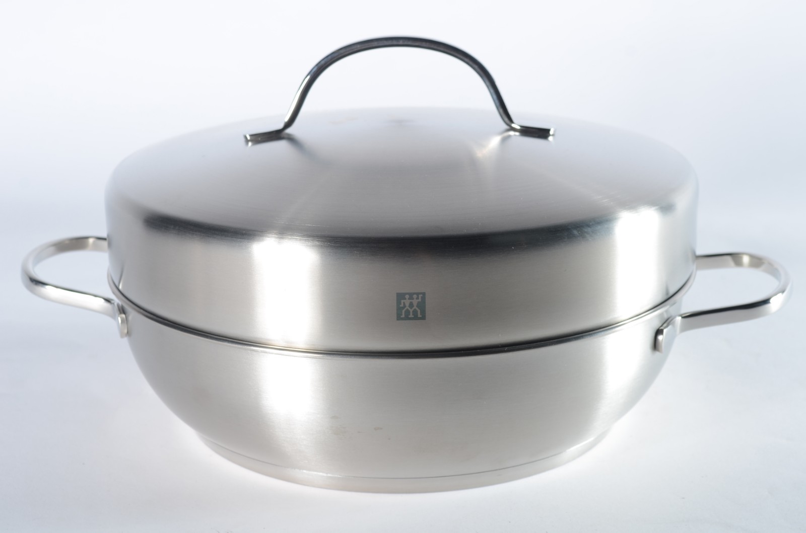 Set de caçarola e grelha para defumar, em aço inox. - foto 1 de 6