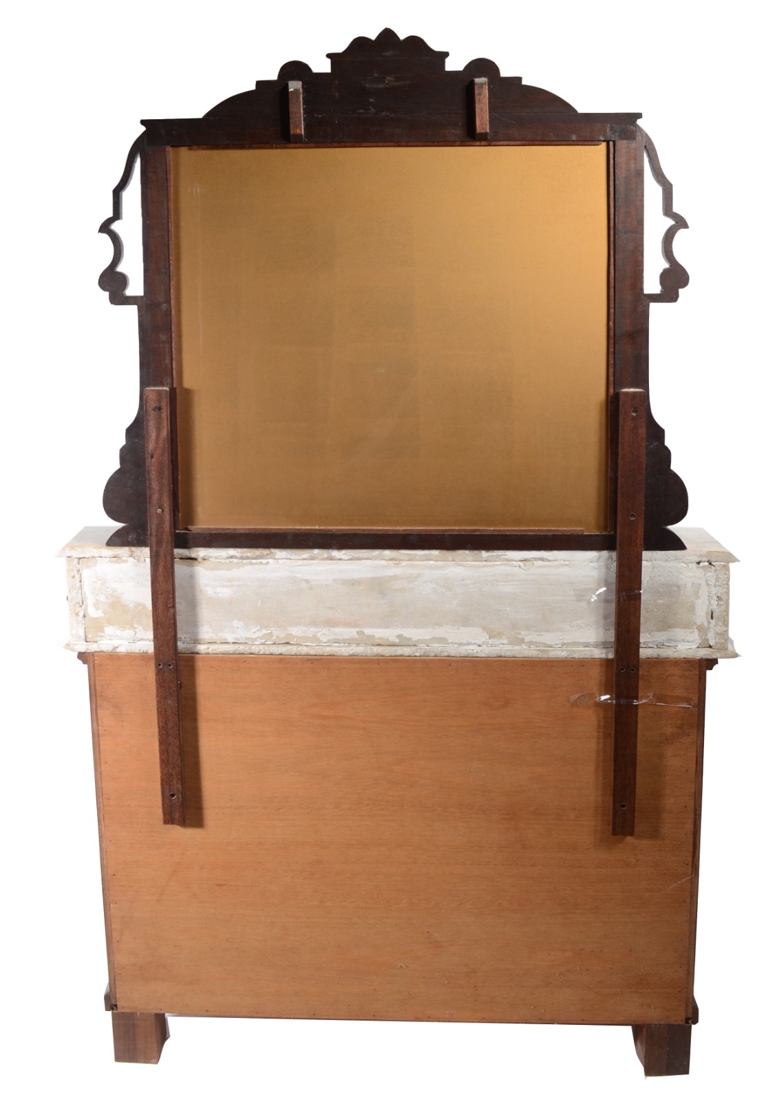 Elegante móvel toilette de madeira nobre, parte inferior com tres... - foto 7 de 7