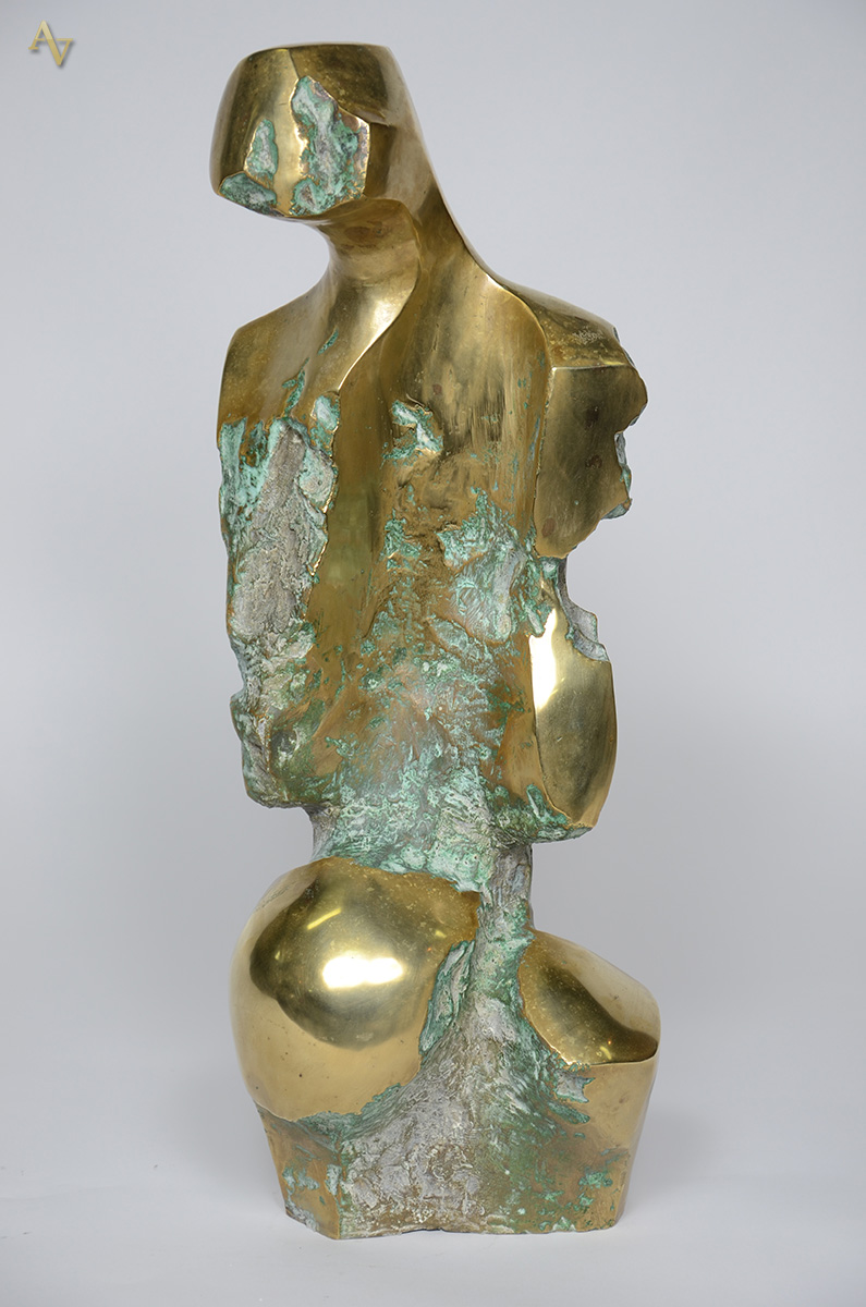 Grande escultura de bronze. Comprimento 72 cm. - foto 2 de 2