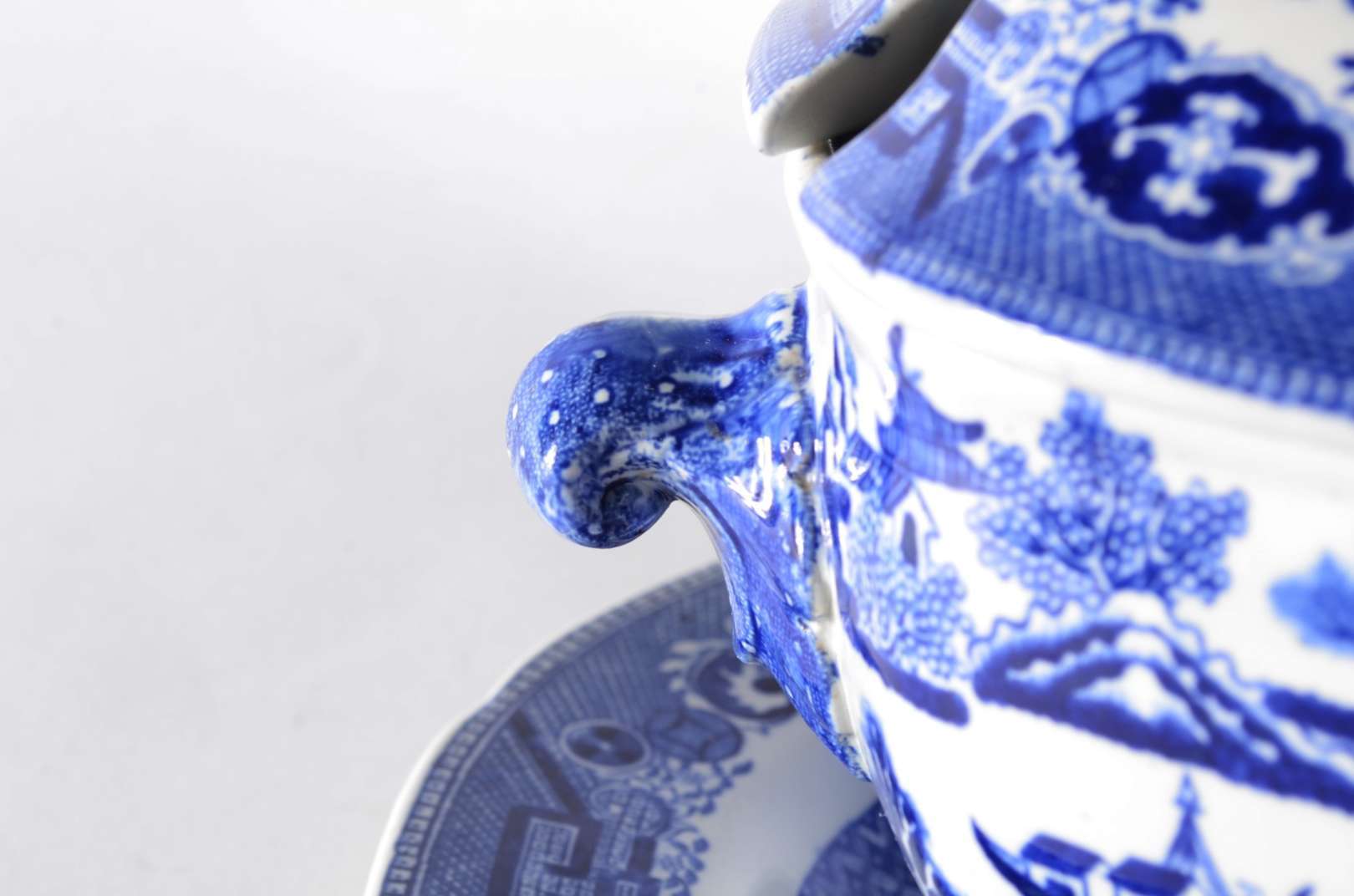 Ridgway Semi China, Blue willow - Galeria Alphaville