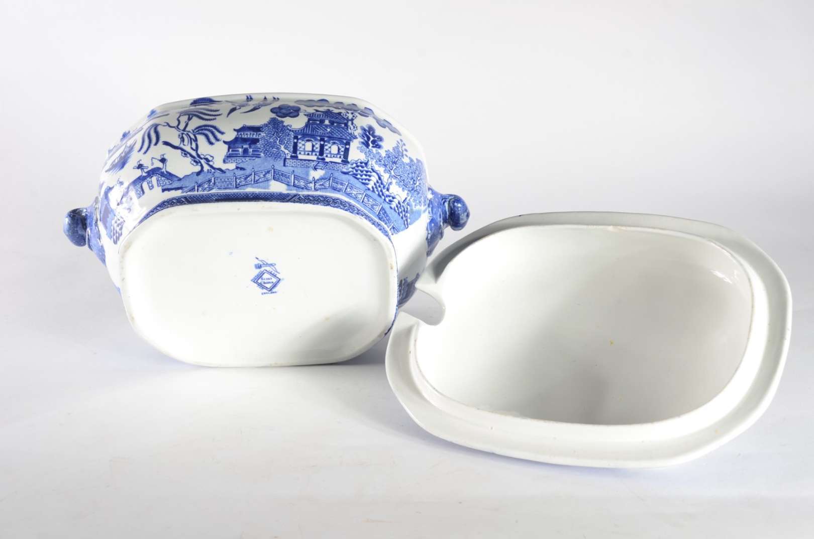 Ridgway Semi China, Blue willow - Galeria Alphaville