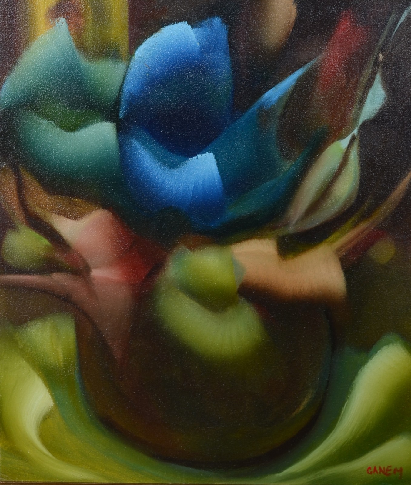 Óleo sobre tela - datado 94. - foto 1 de 5