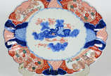 Porcelana Imari (1653),  - Travessa de porcelana japonesa IMARI, feitio oval