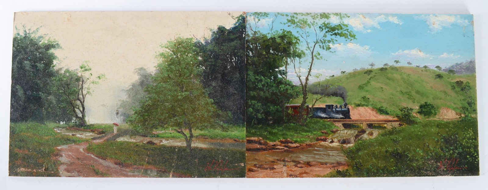 Maria Fumaça / Paisagem com Figura - foto 1 de 7
