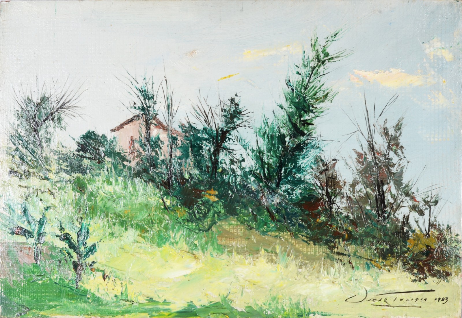 Oscar Tecídio (1926-1995), Paisagem - Piratininga - foto 1 de 4