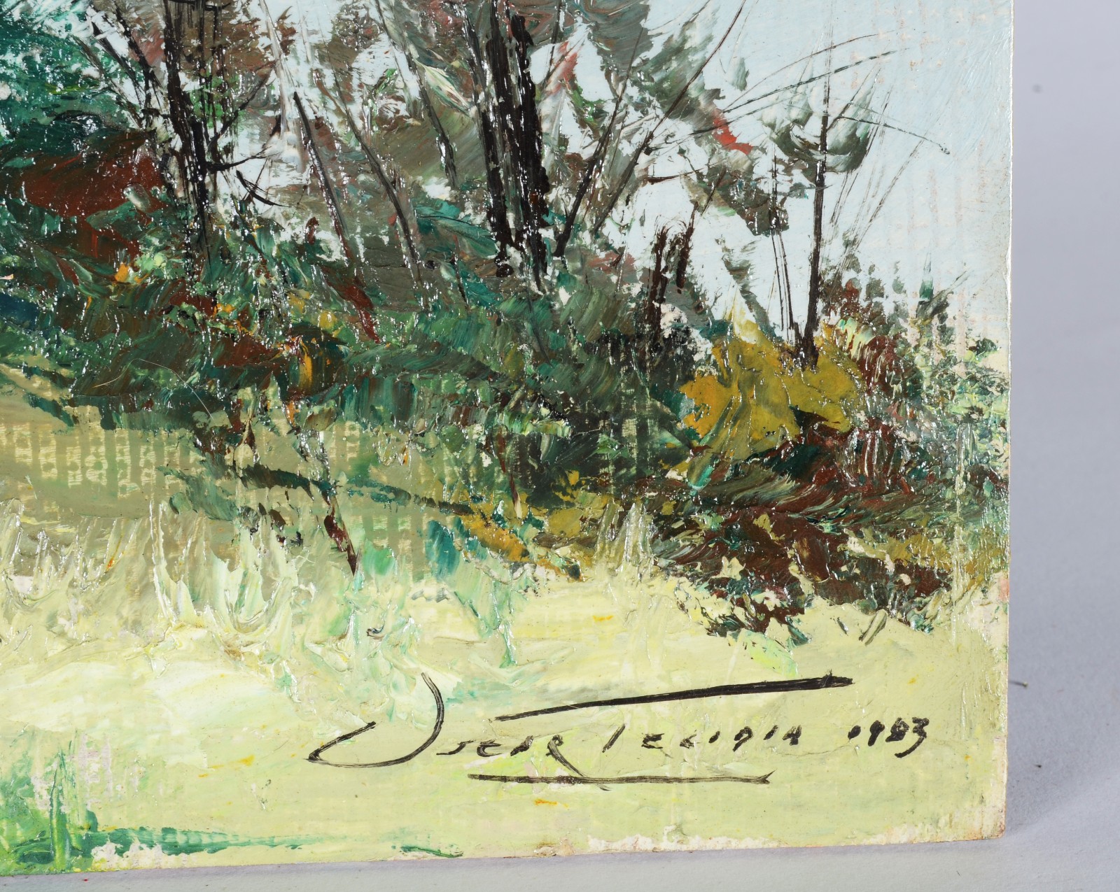 Oscar Tecídio (1926-1995), Paisagem - Piratininga - foto 3 de 4