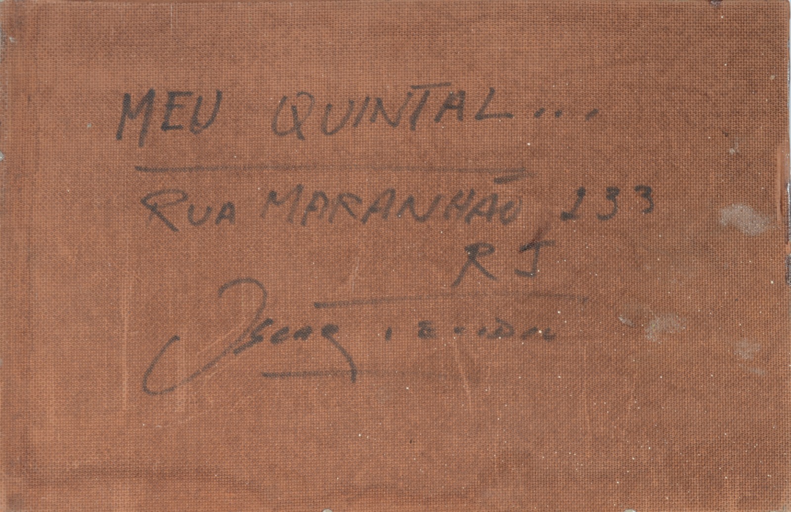 Oscar Tecídio (1926-1995), Meu Quintal - foto 4 de 4