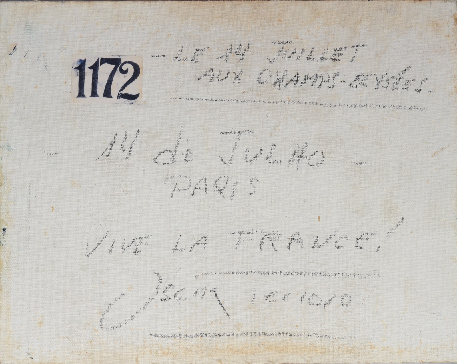 Oscar Tecídio (1926-1995), 14 de Julho - Paris - foto 4 de 4