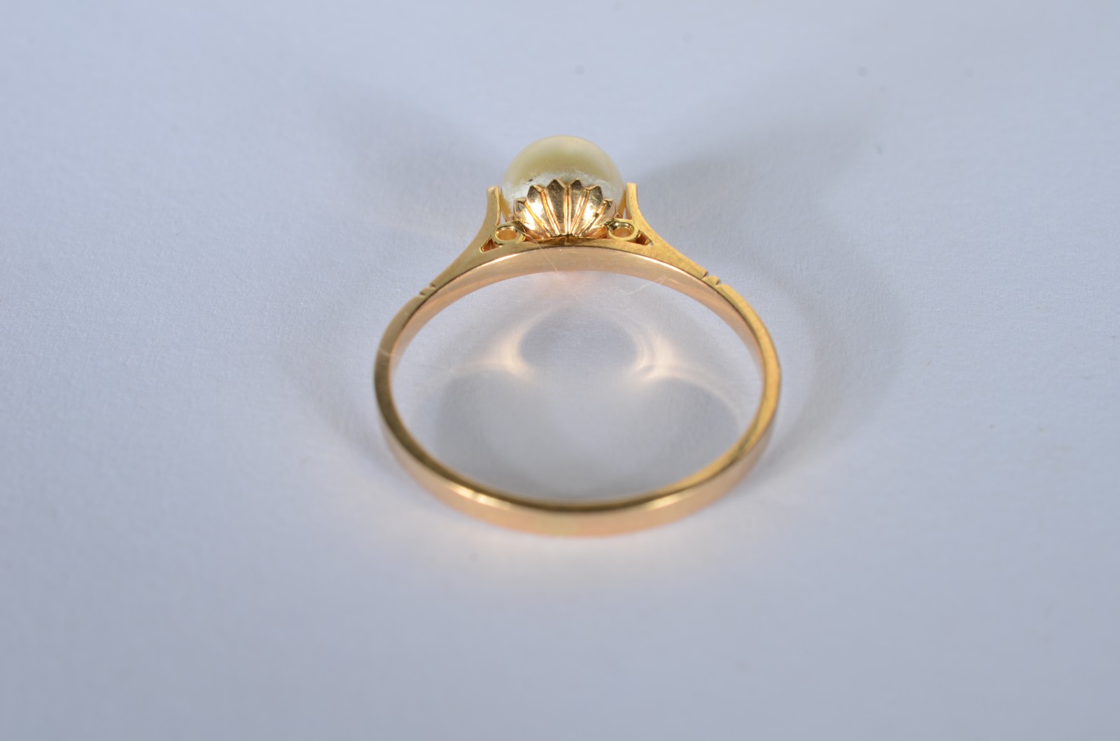 Anel de ouro 18k., contraste 750 mls. (Por motivos de segurança a... - foto 3 de 7
