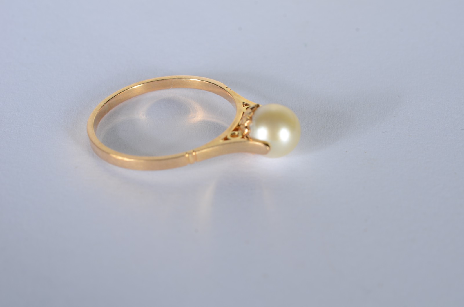 Anel de ouro 18k., contraste 750 mls. (Por motivos de segurança a... - foto 4 de 7