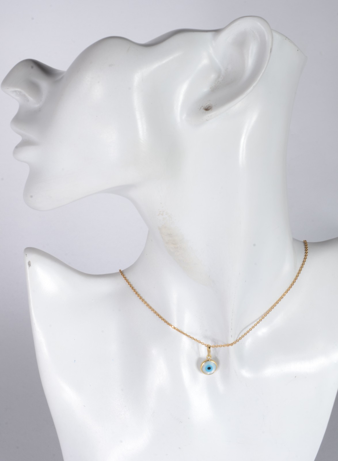 Colar com pendente de ouro 18 k., contraste 750 mls. (Por motivos de... - foto 4 de 4
