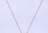 Colar com pendente feitio "trevo" de ouro 18 k.... - Colar com pendente feitio "trevo" de ouro 18 k., contraste 750 msl. (Por motivos de segurança a peça não se encontra na loja).