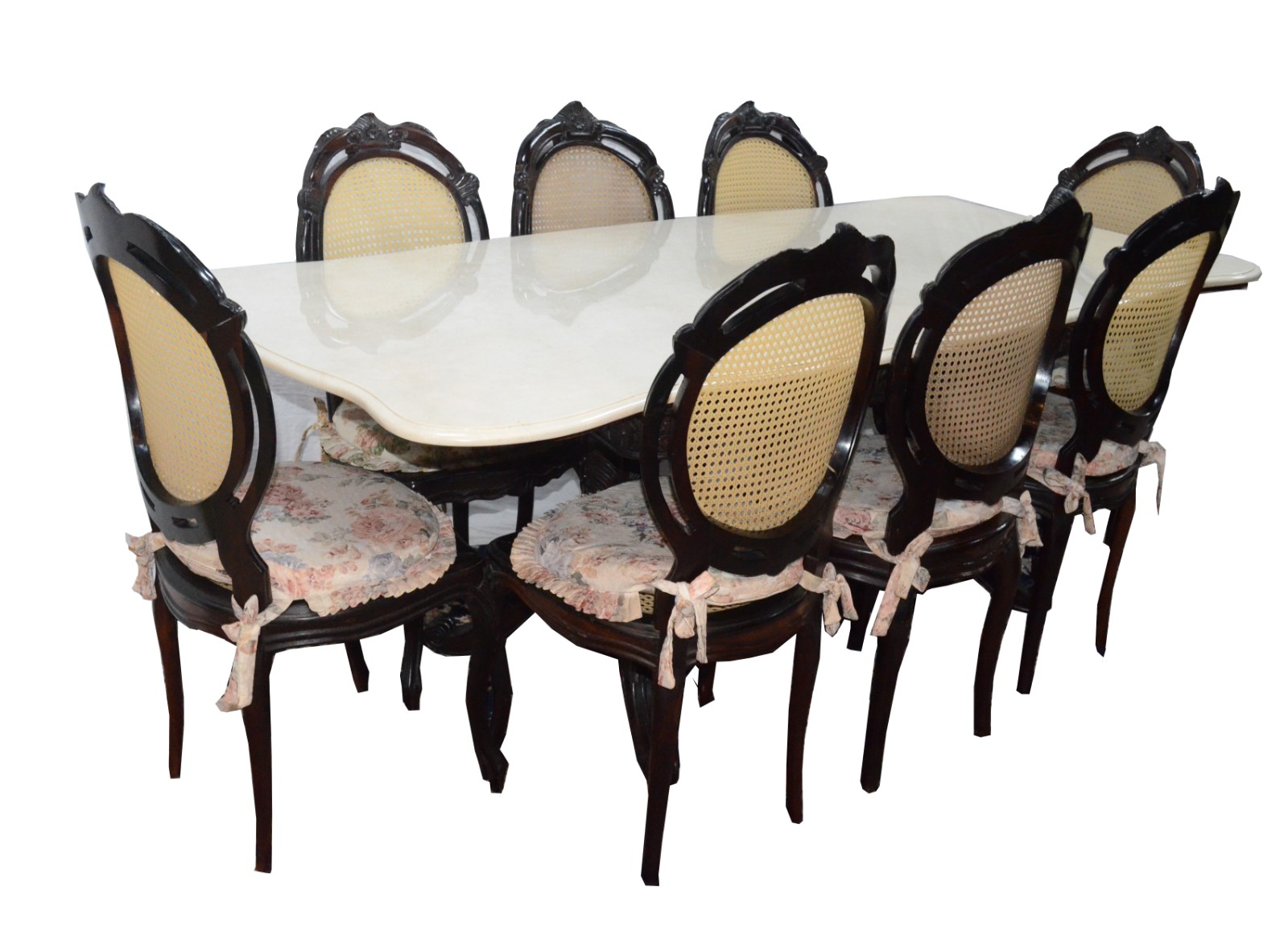 Mesa de jantar de madeira nobre, tabua extensora (0,93 x 0,40 cm)... - foto 1 de 11
