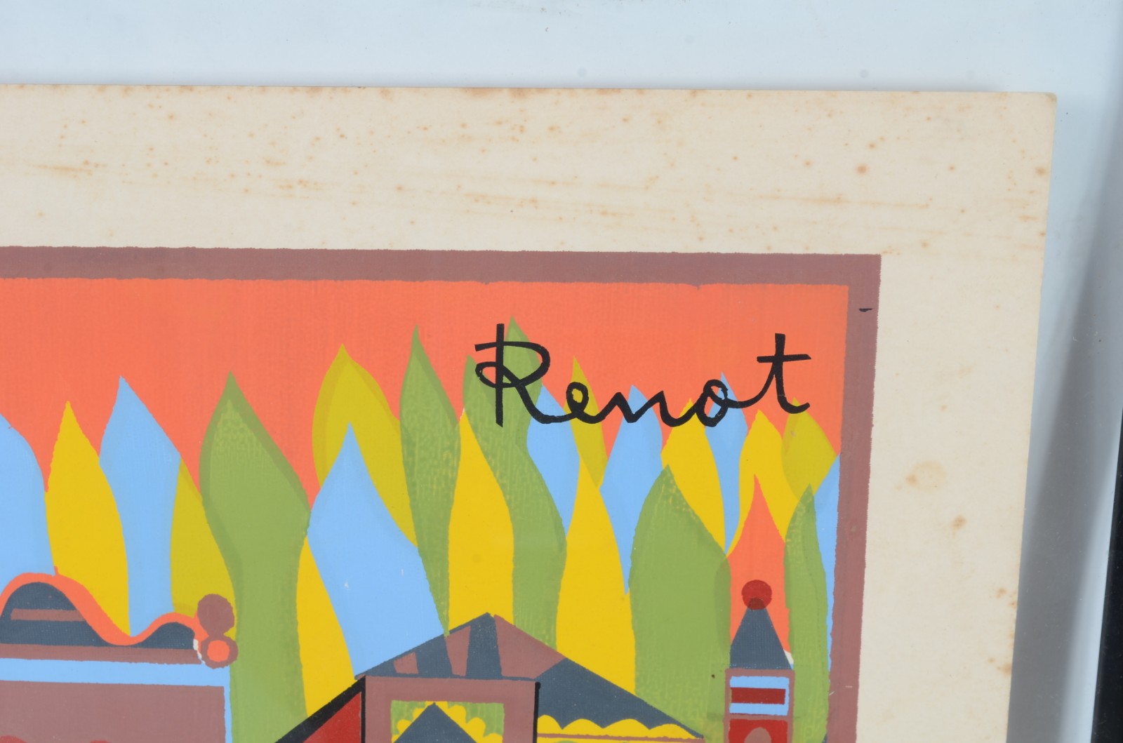 Renot (1932-2021), Paisagem com casario - foto 3 de 6