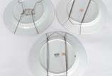 Oito pratos decorativos de porcelana oriental e... - Oito pratos decorativos de porcelana oriental em diversos modelos.