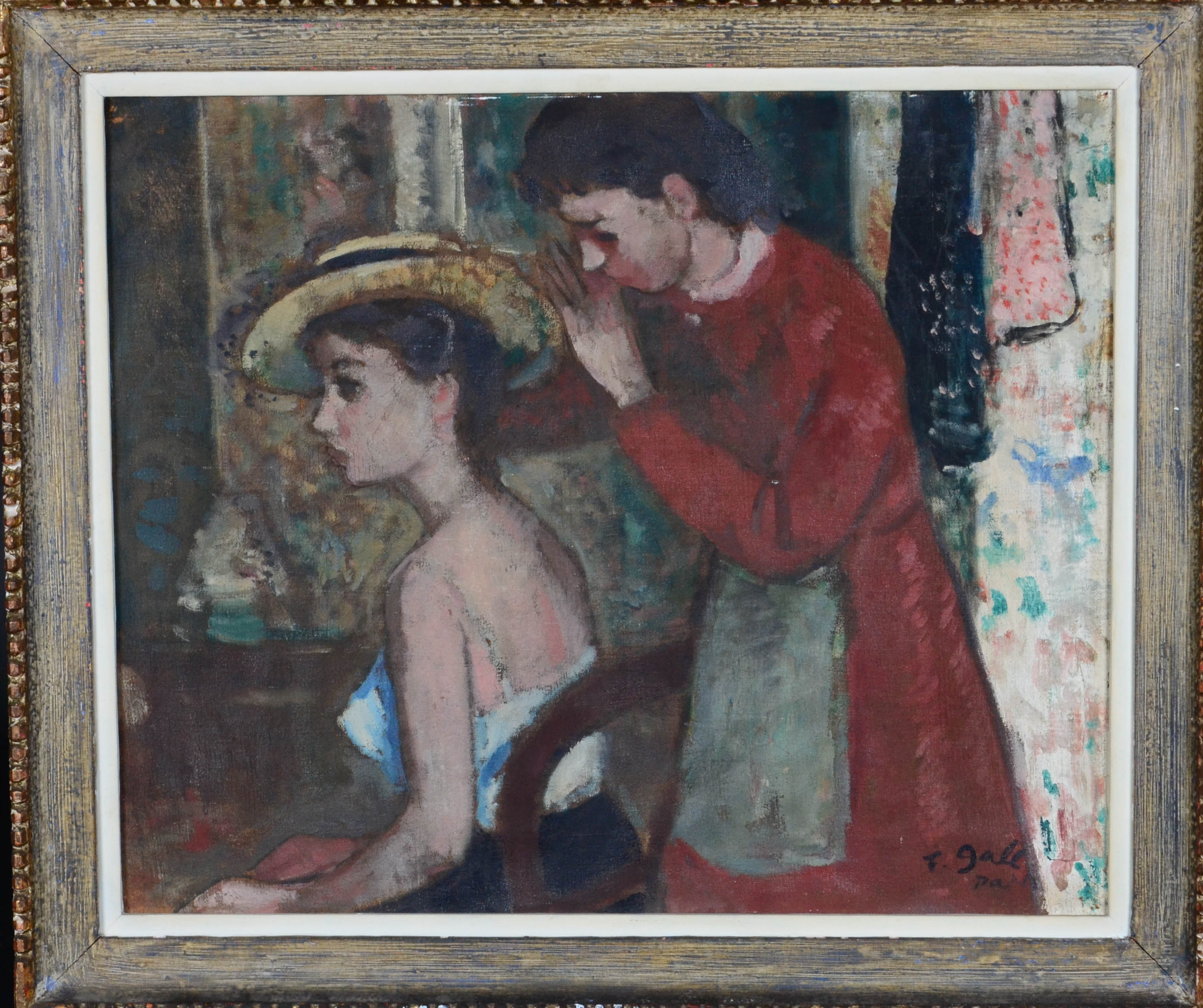ELLE ESSAYE SON CHAPEAU - foto 1 de 3
