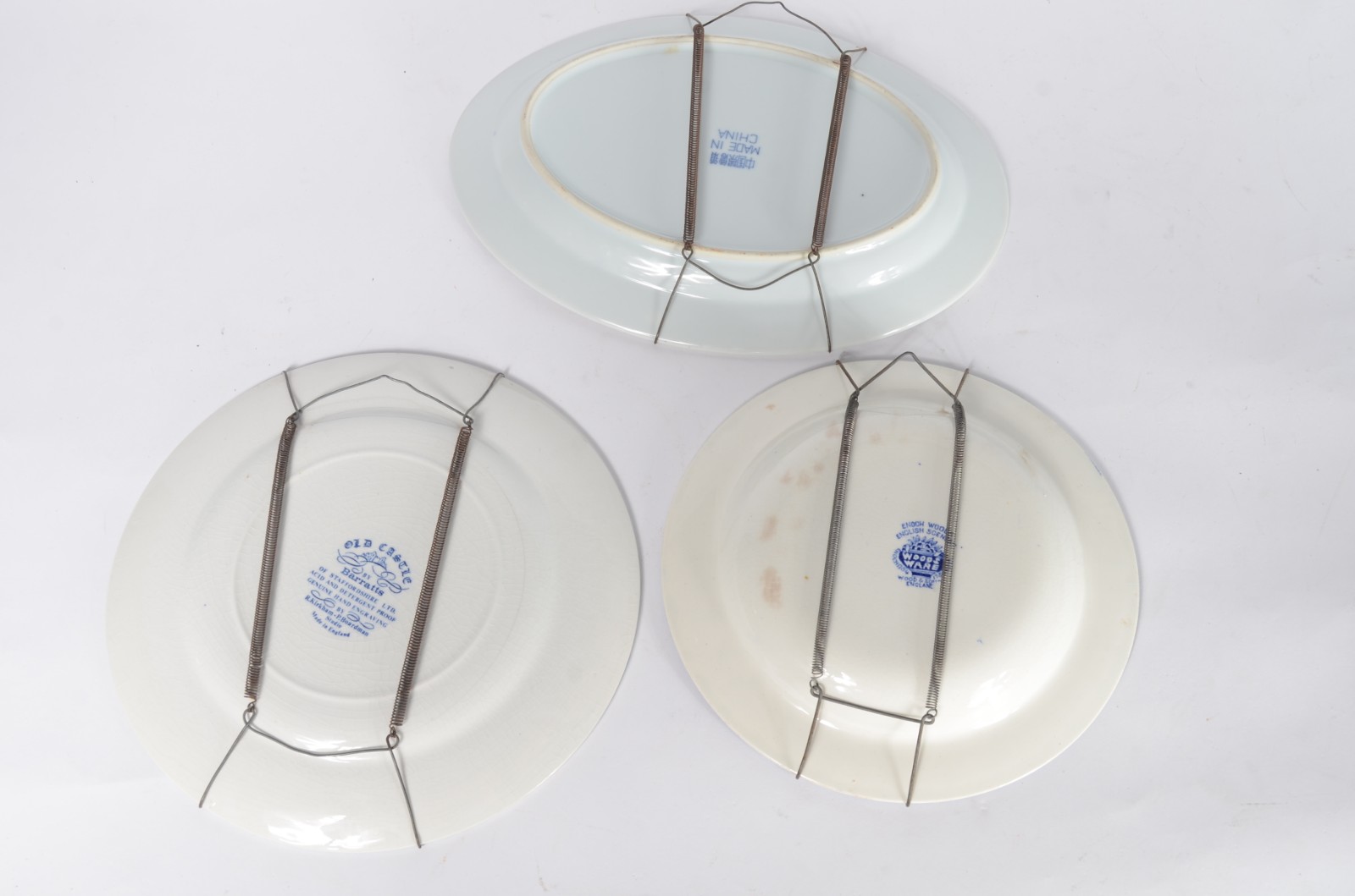 Treze pratos decorativos de porcelana azul e branca em diversas... - foto 7 de 11