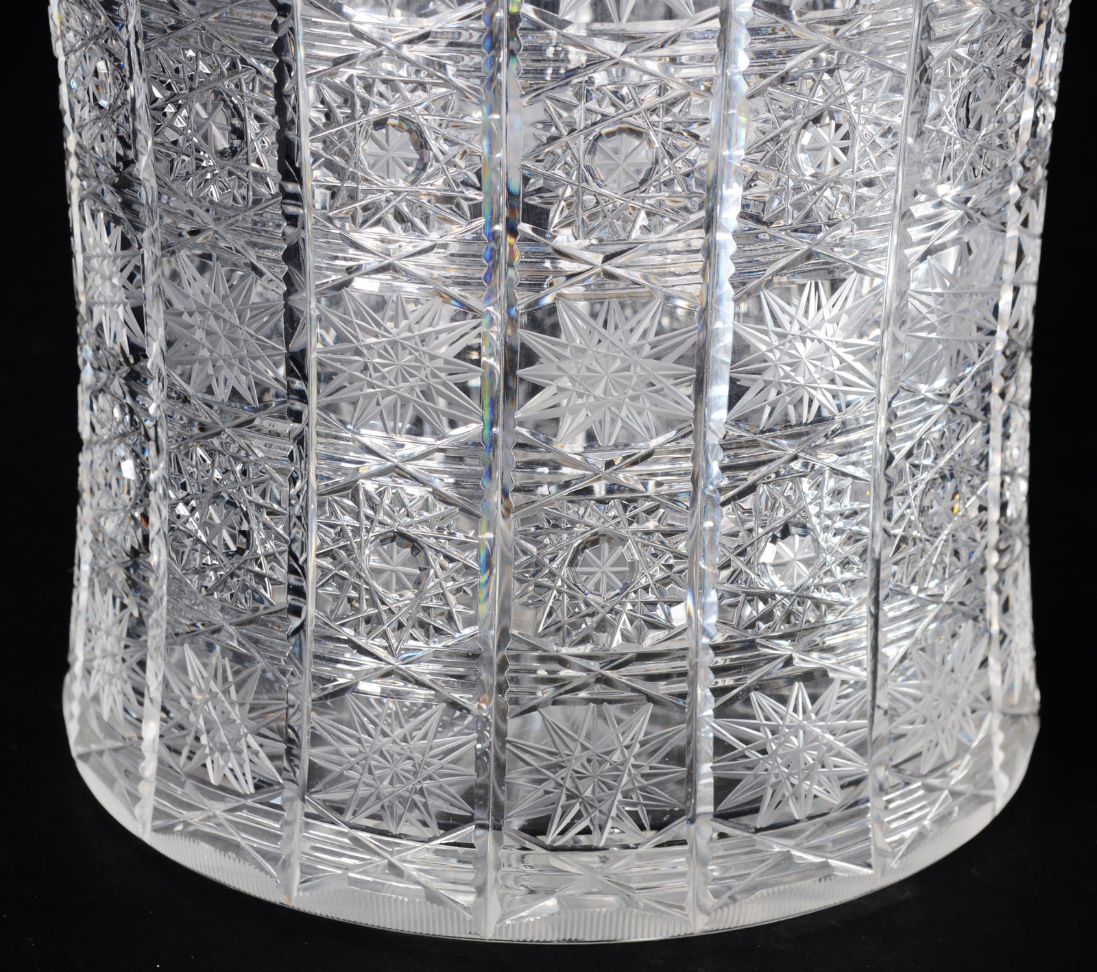 Duas peças de cristal, sendo: fruteira e vaso. - foto 4 de 8