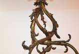 Lustre de cristal e metal. - Lustre de cristal e metal.