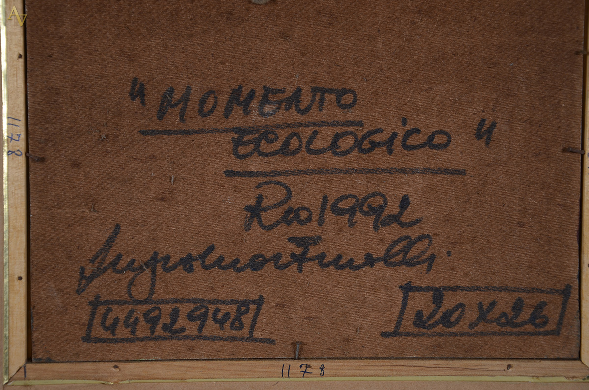 MARTINOLLI (1938) - Momento ecológico - ose - 20 x 26 - foto 4 de 4