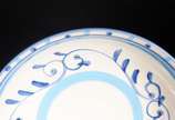 Conjunto para massa de cerâmica pintada a mão -... - Conjunto para massa de cerâmica pintada a mão - Casa Domani - Toscana, composto de: 8 pratos fundos e 2 bowls grandes (pequeno bicado). Total: 9...
