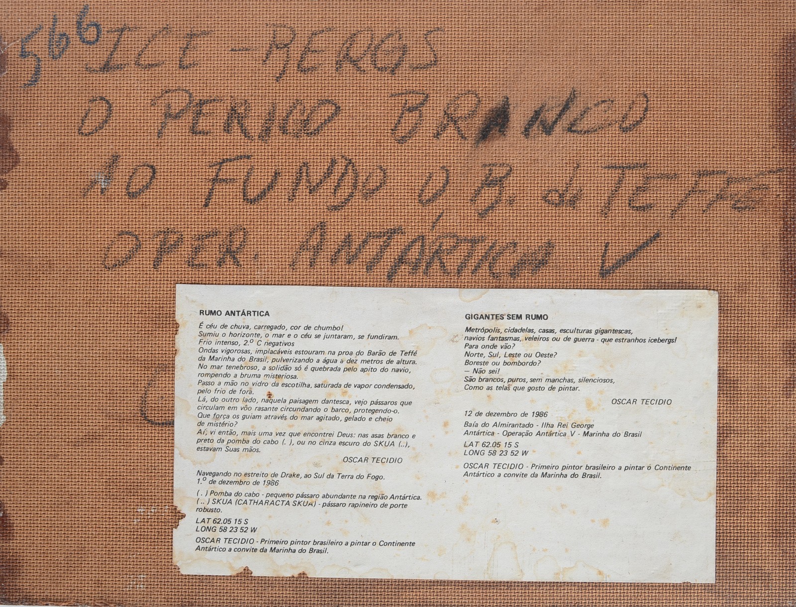 Oscar Tecídio (1926-1995), O Perigo Branco - foto 3 de 3
